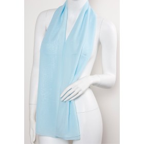 Plain Silky Scarf 10 per pack (39 colours) - $2.00 ea